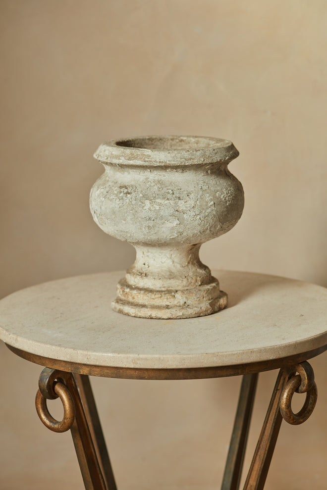 Antique Limestone Urns