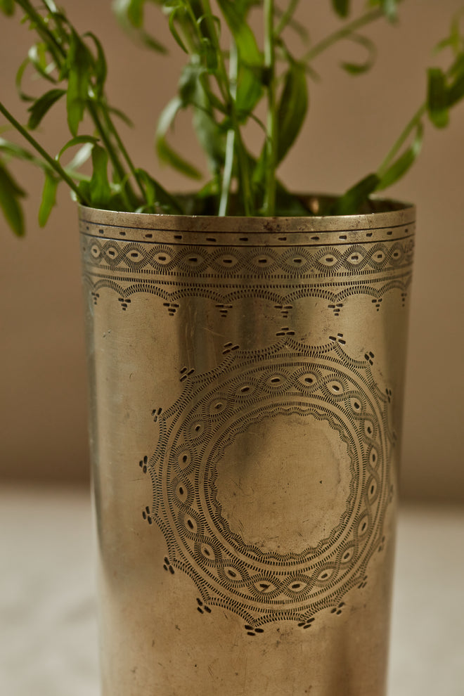A Delicately Engraved Lassi Cup