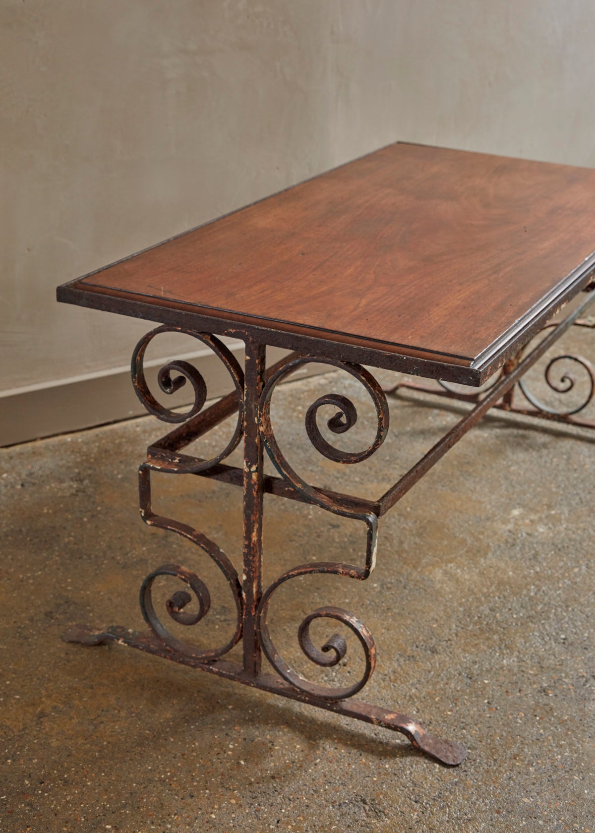 19th Century Scrolling Ironwork Coffee Table