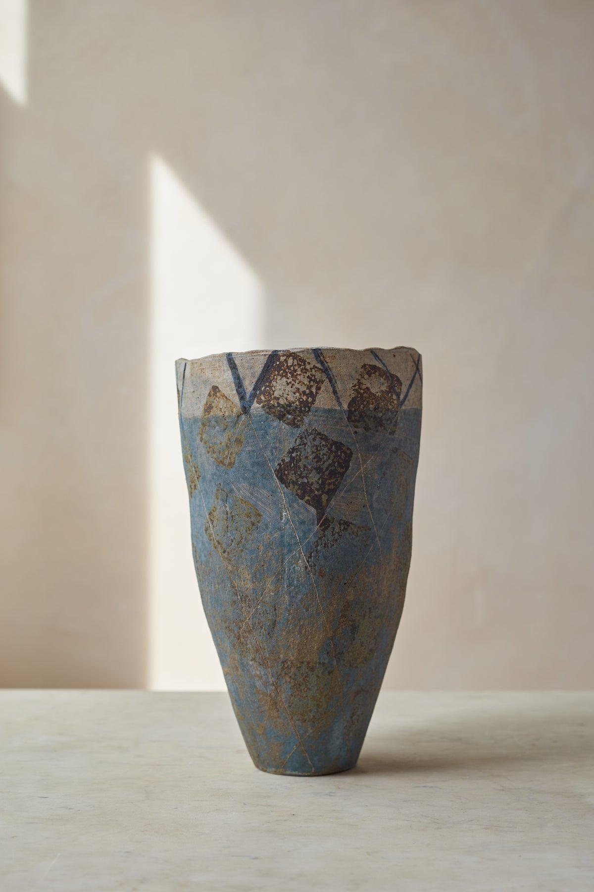 A Decorative Stoneware Vase