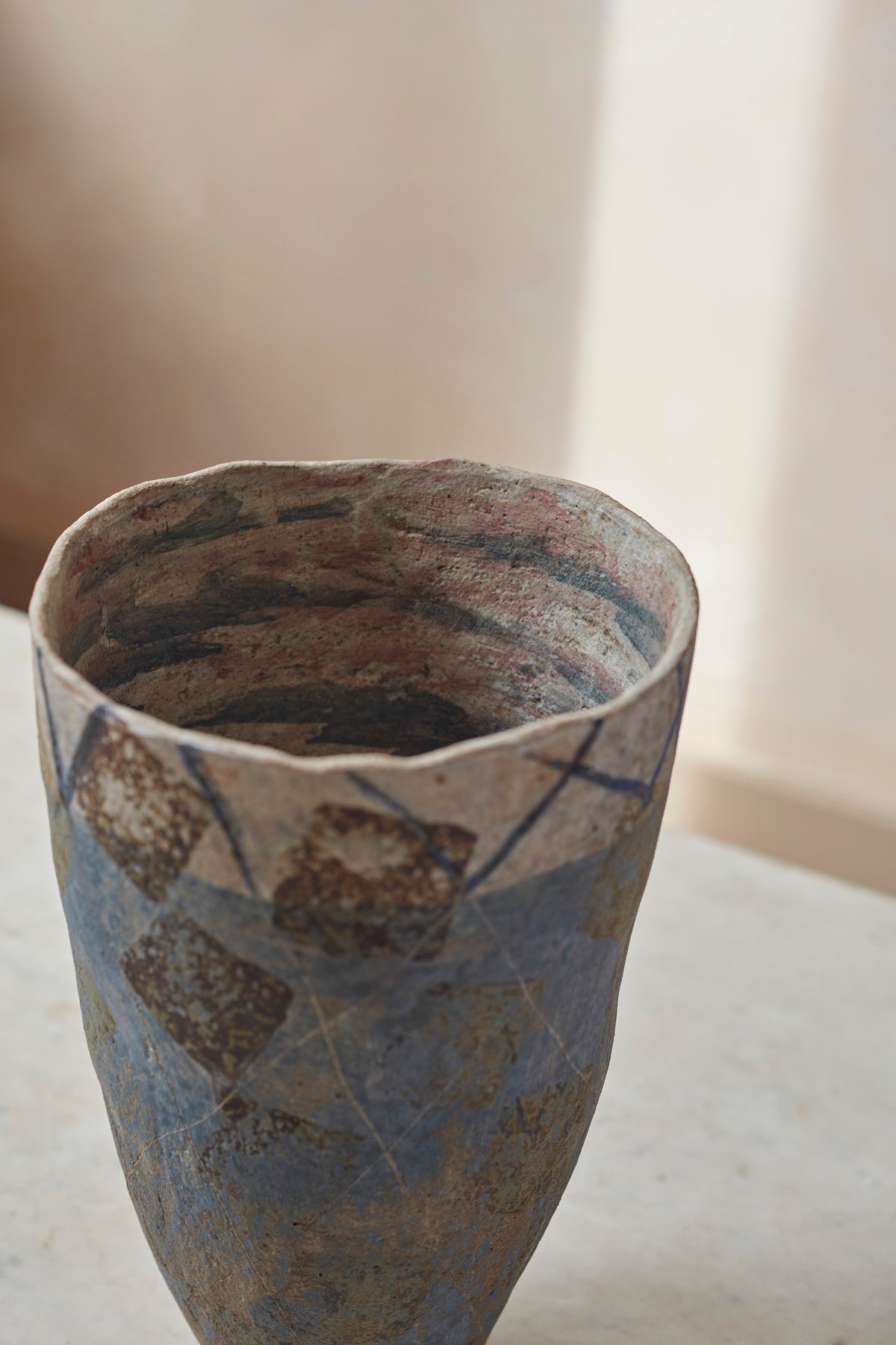 A Decorative Stoneware Vase