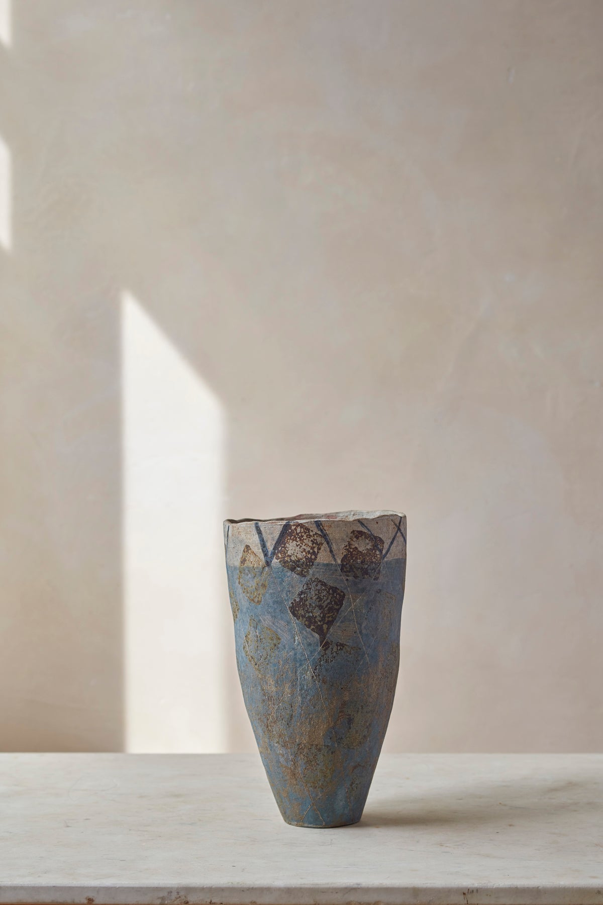 A Decorative Stoneware Vase