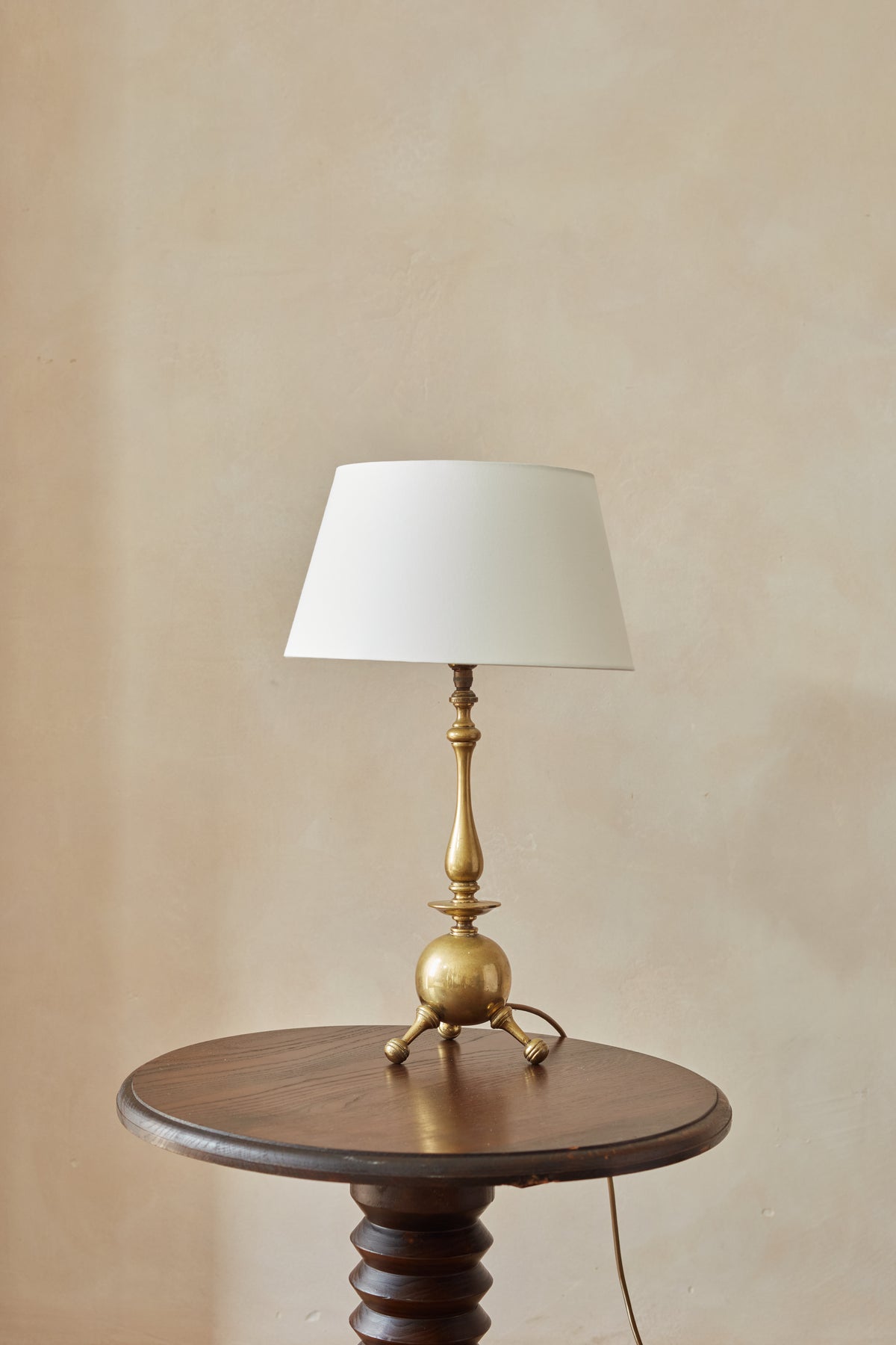 Brass Arts & Crafts Table Lamp