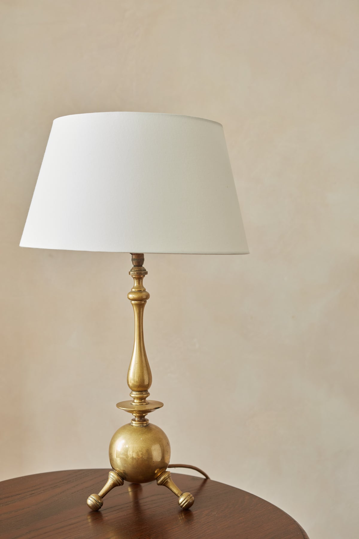 Brass Arts & Crafts Table Lamp