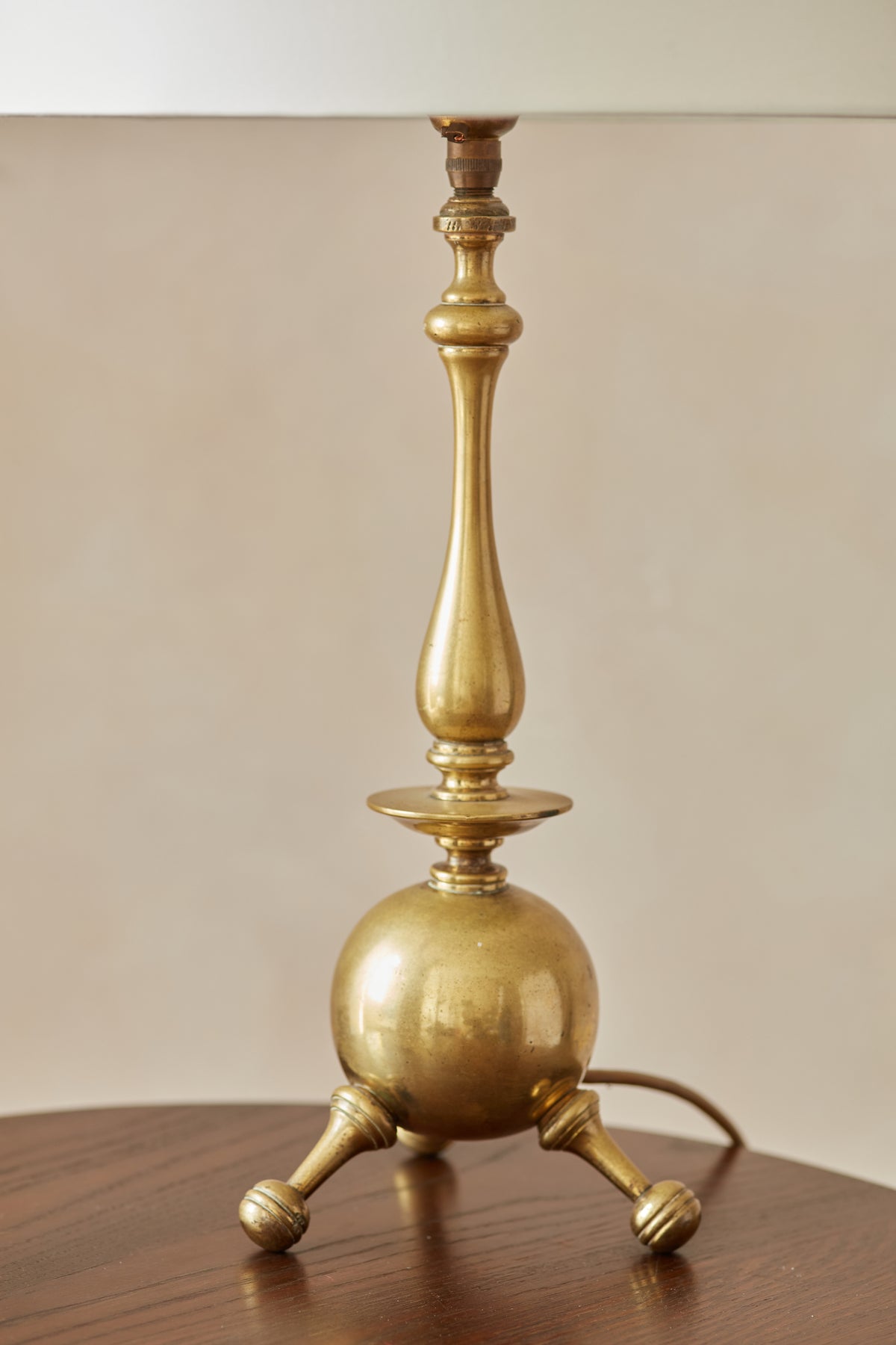 Brass Arts & Crafts Table Lamp