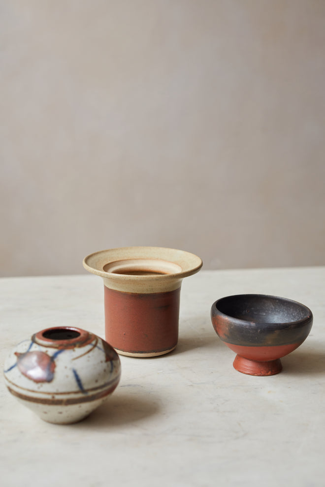 An assortment of Studio Pottery Ceramics