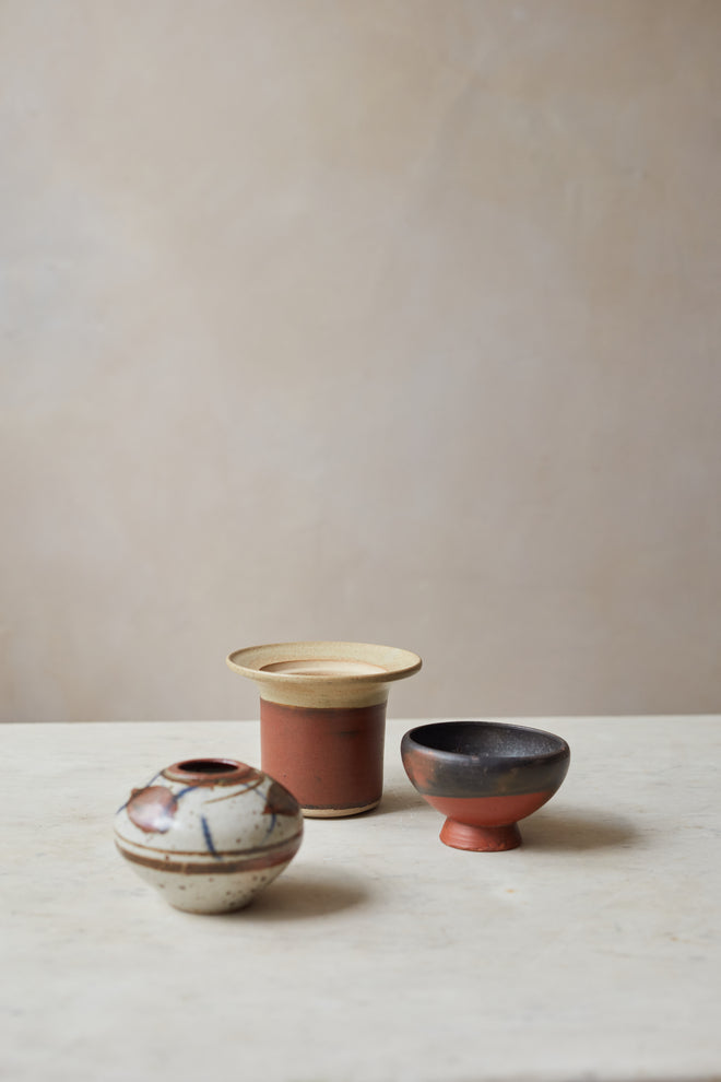 An assortment of Studio Pottery Ceramics
