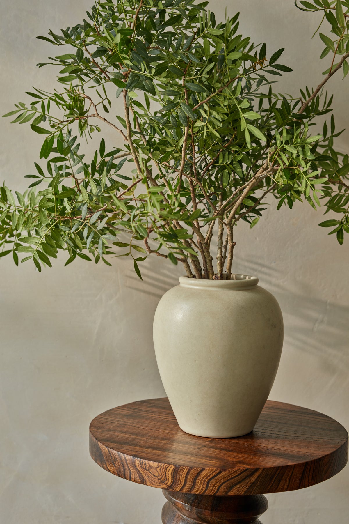 Antique Glazed Ceramic Vase