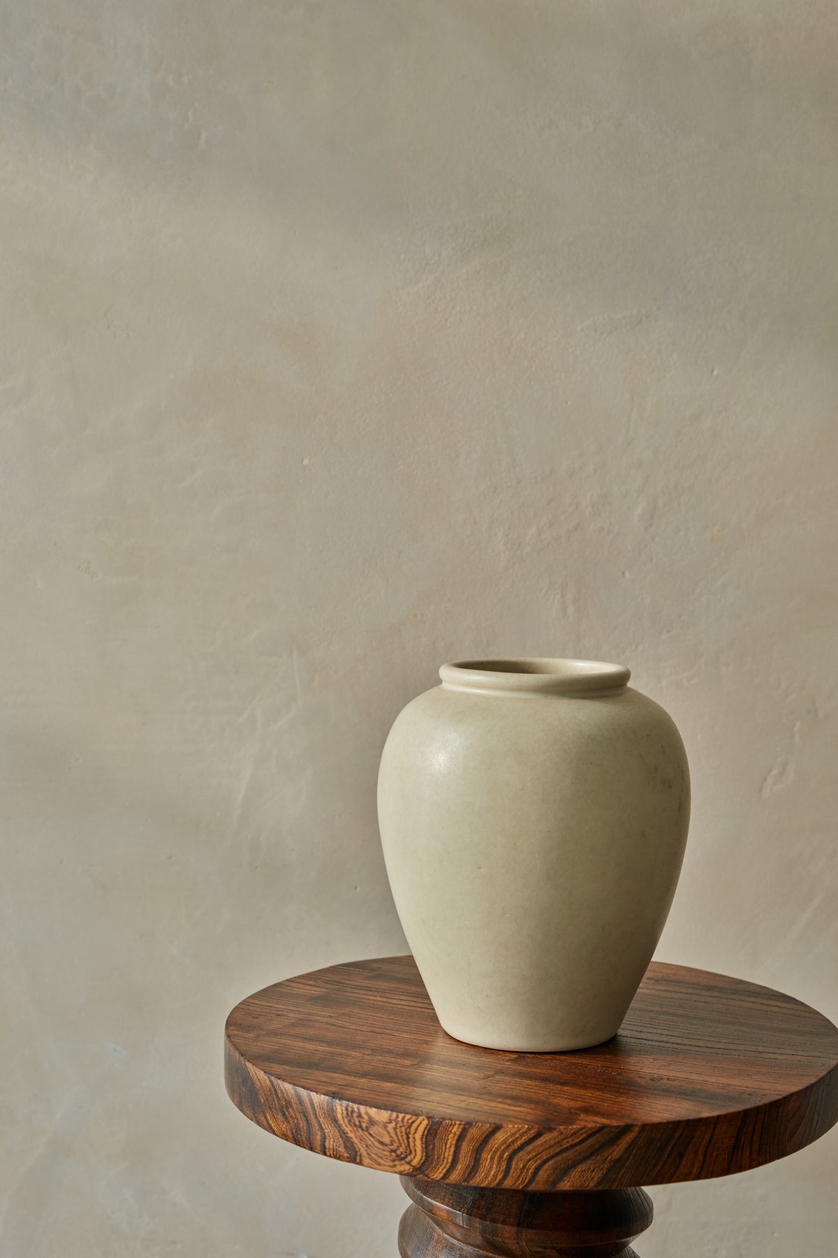 Antique Glazed Ceramic Vase