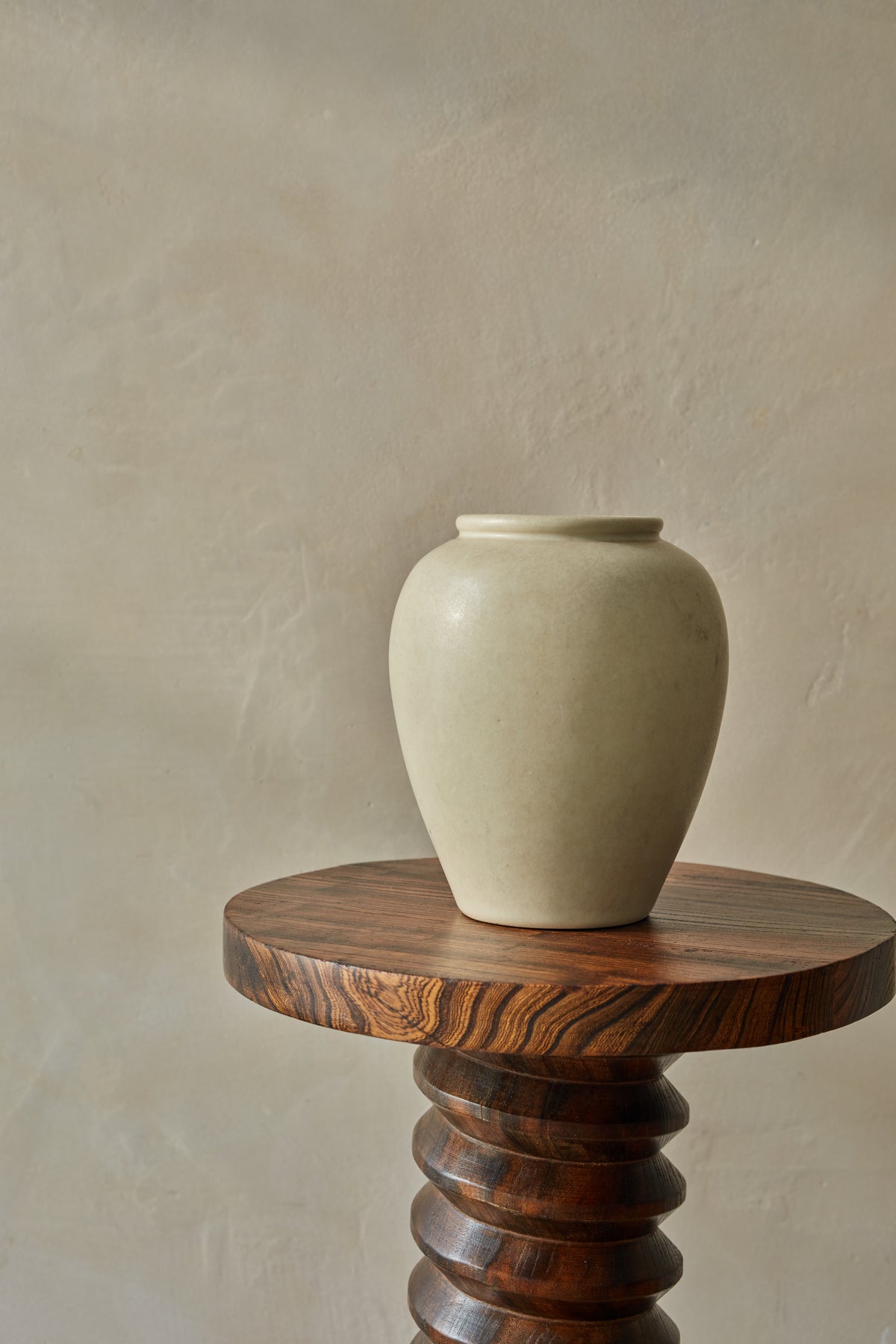 Antique Glazed Ceramic Vase