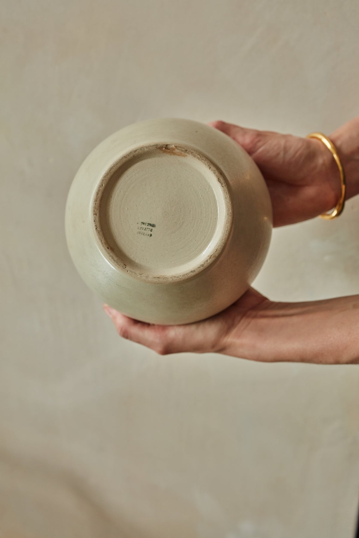 Antique Glazed Ceramic Vase