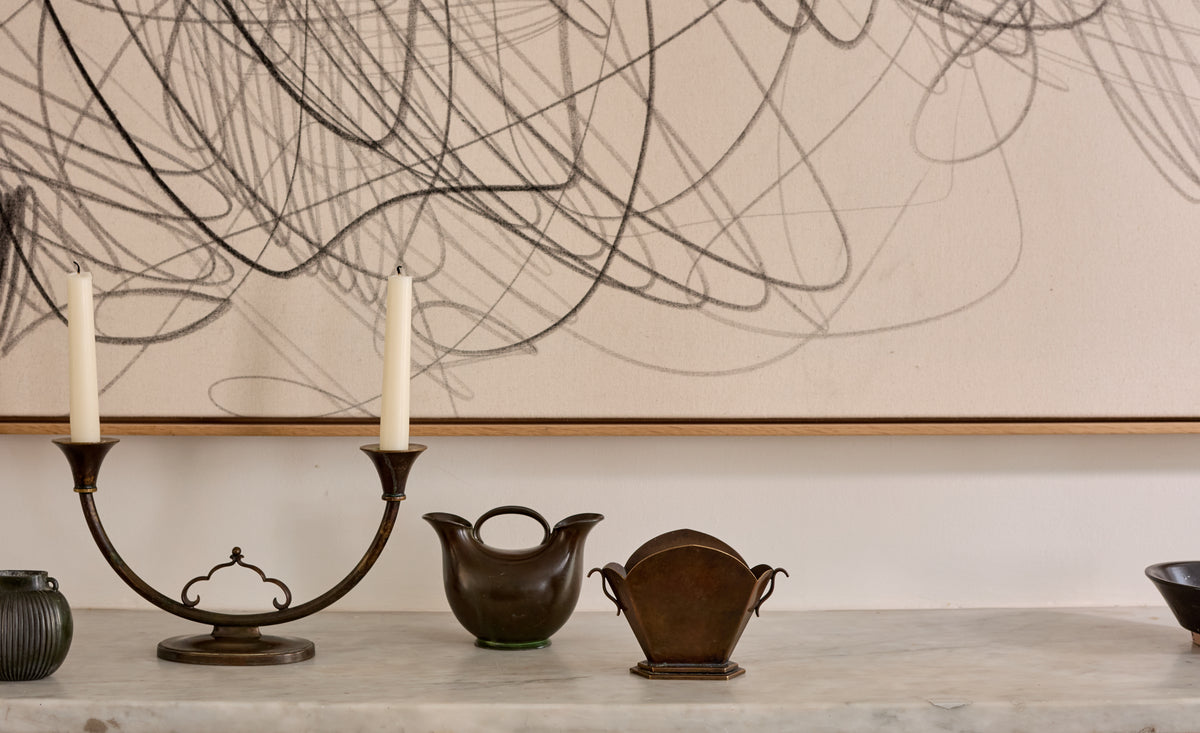 Just Andersen and Holger Fridericias, Three Vases