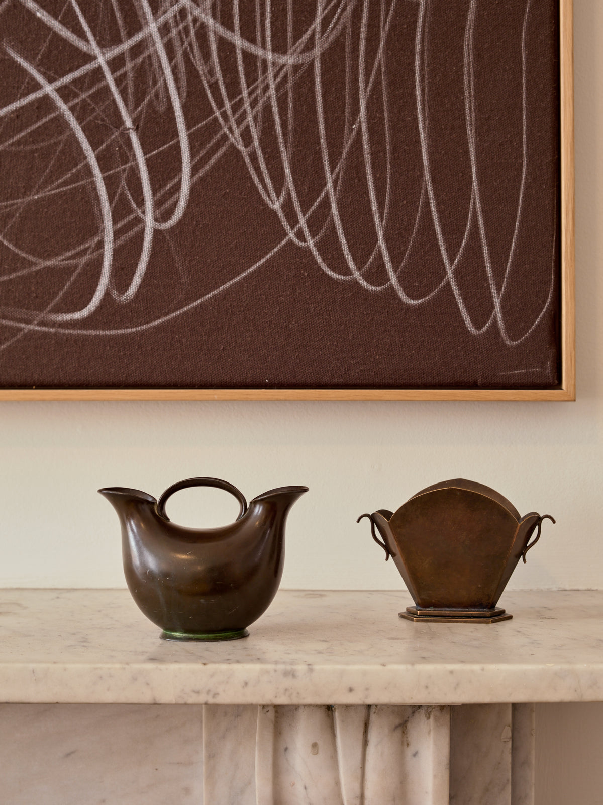 Just Andersen and Holger Fridericias, Three Vases