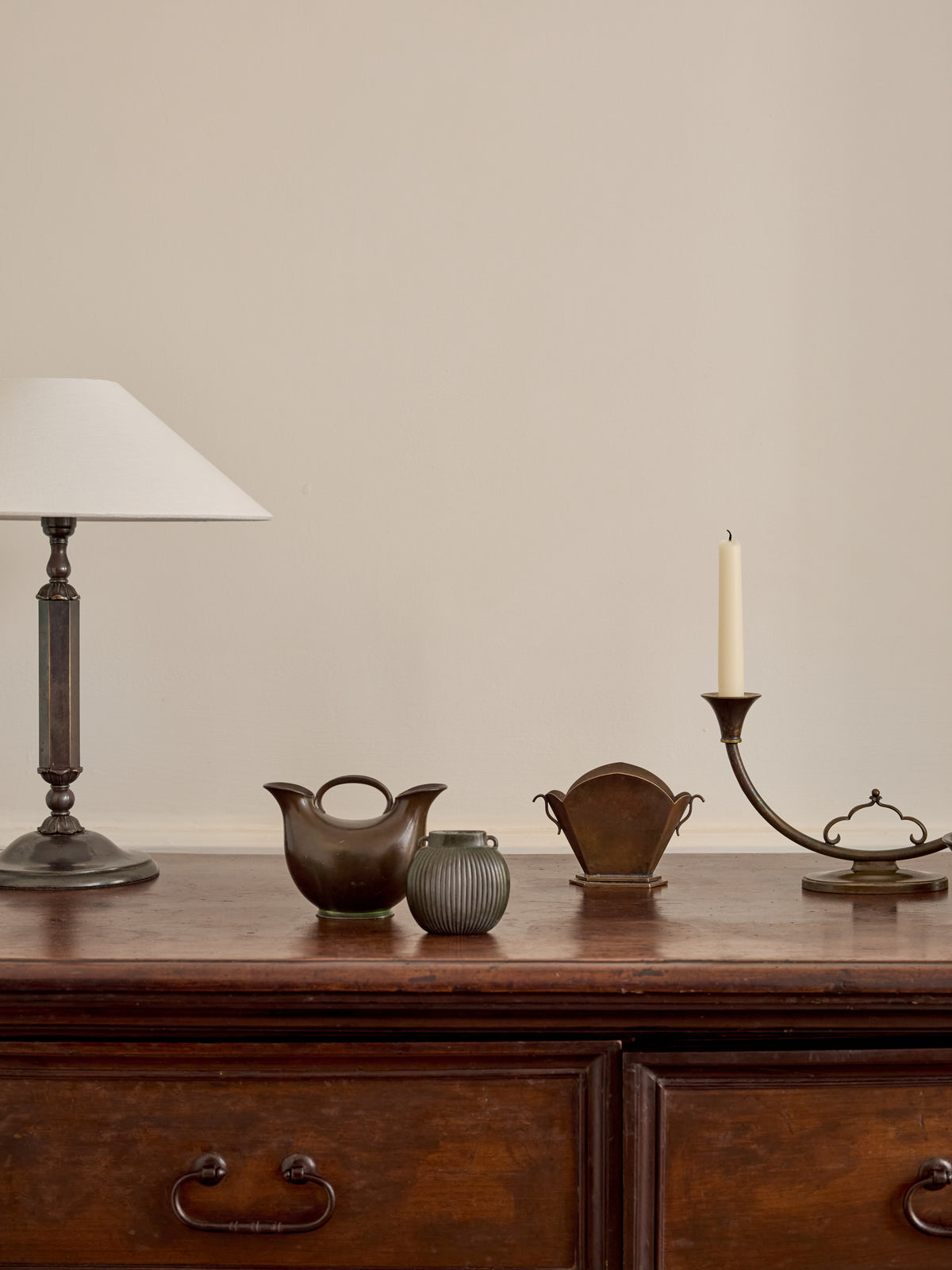 Just Andersen and Holger Fridericias, Three Vases