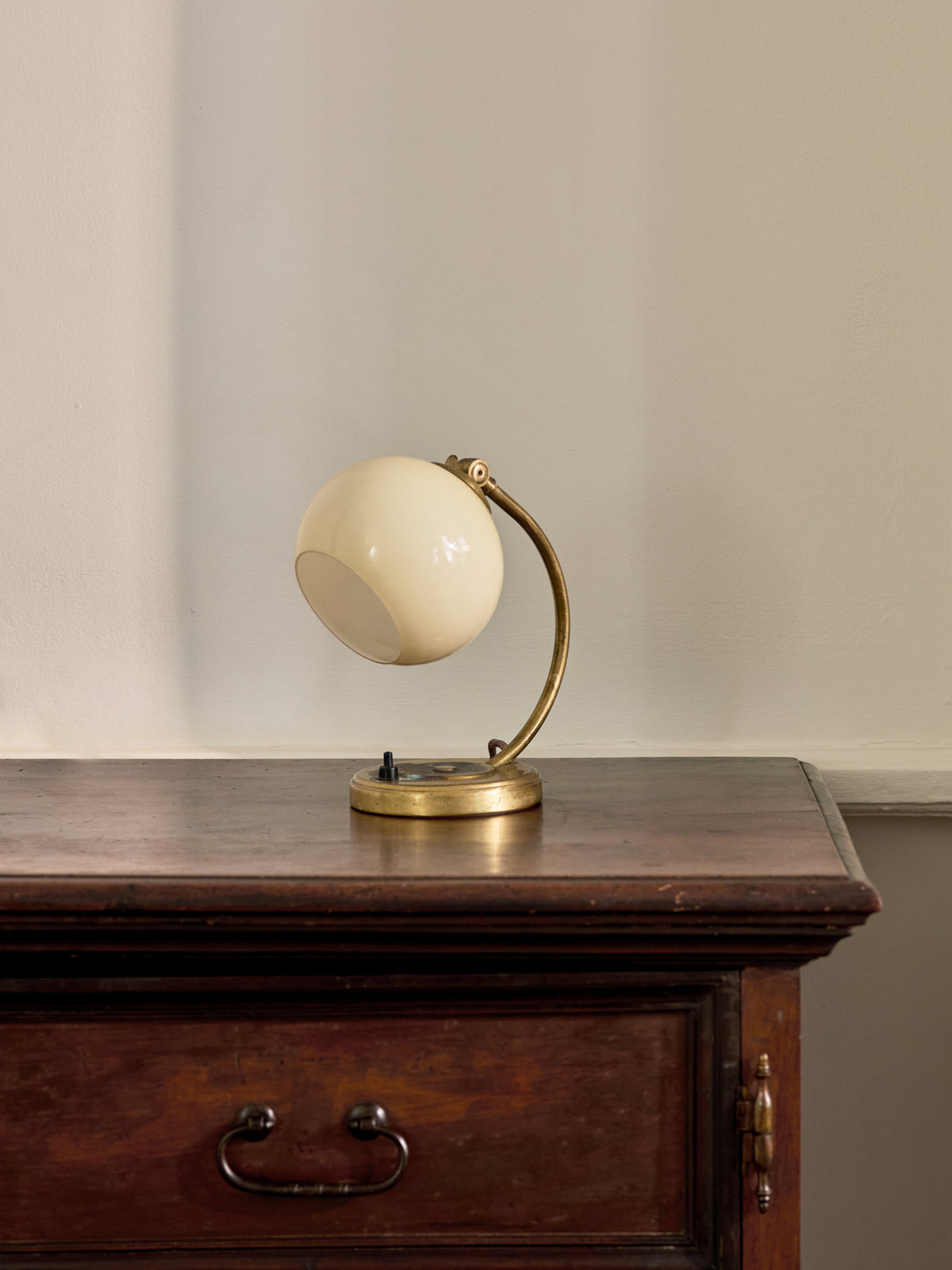 Elegant Brass 1940's Table Lamp