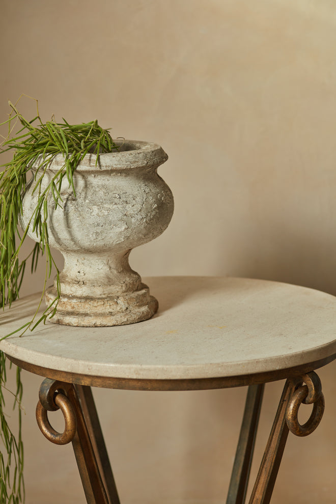 Antique Limestone Urns