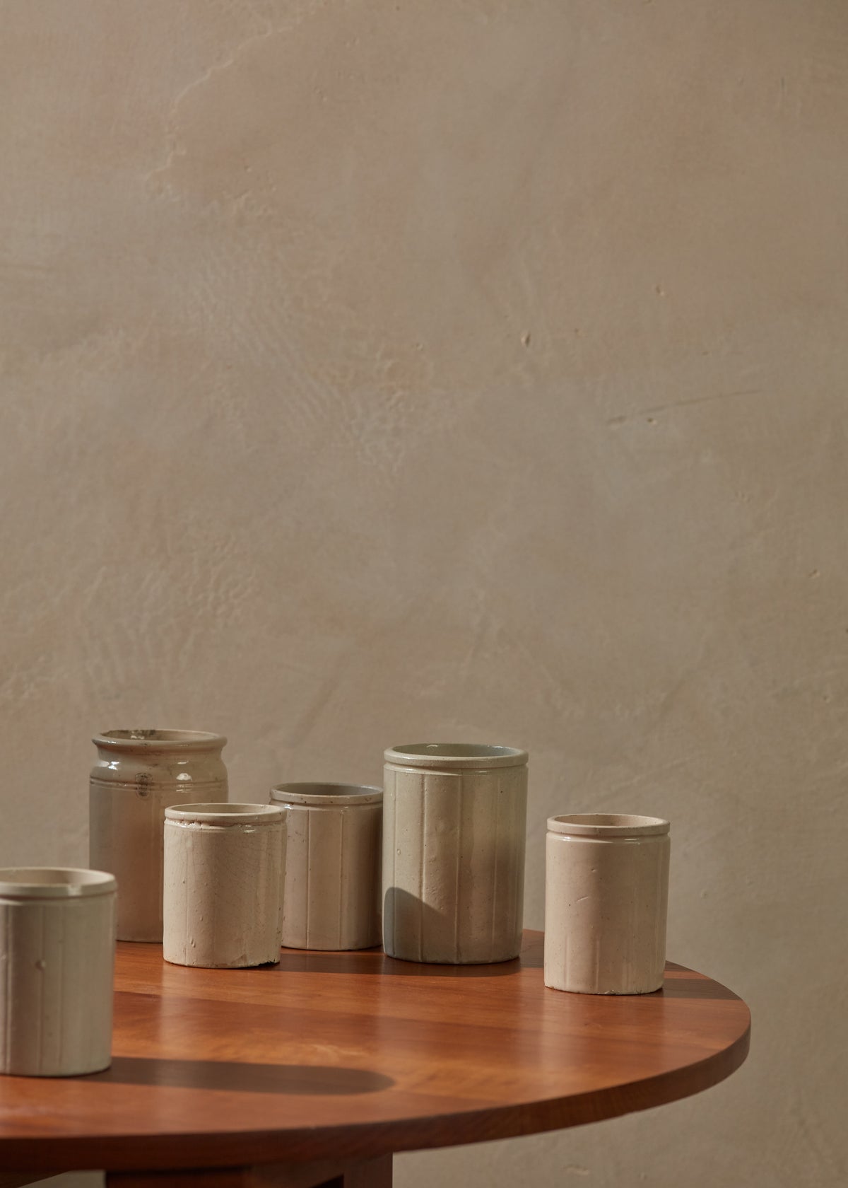 Selection of Victorian Stoneware Pots