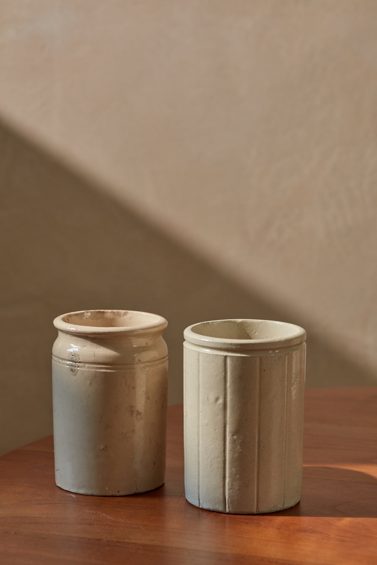 Selection of Victorian Stoneware Pots