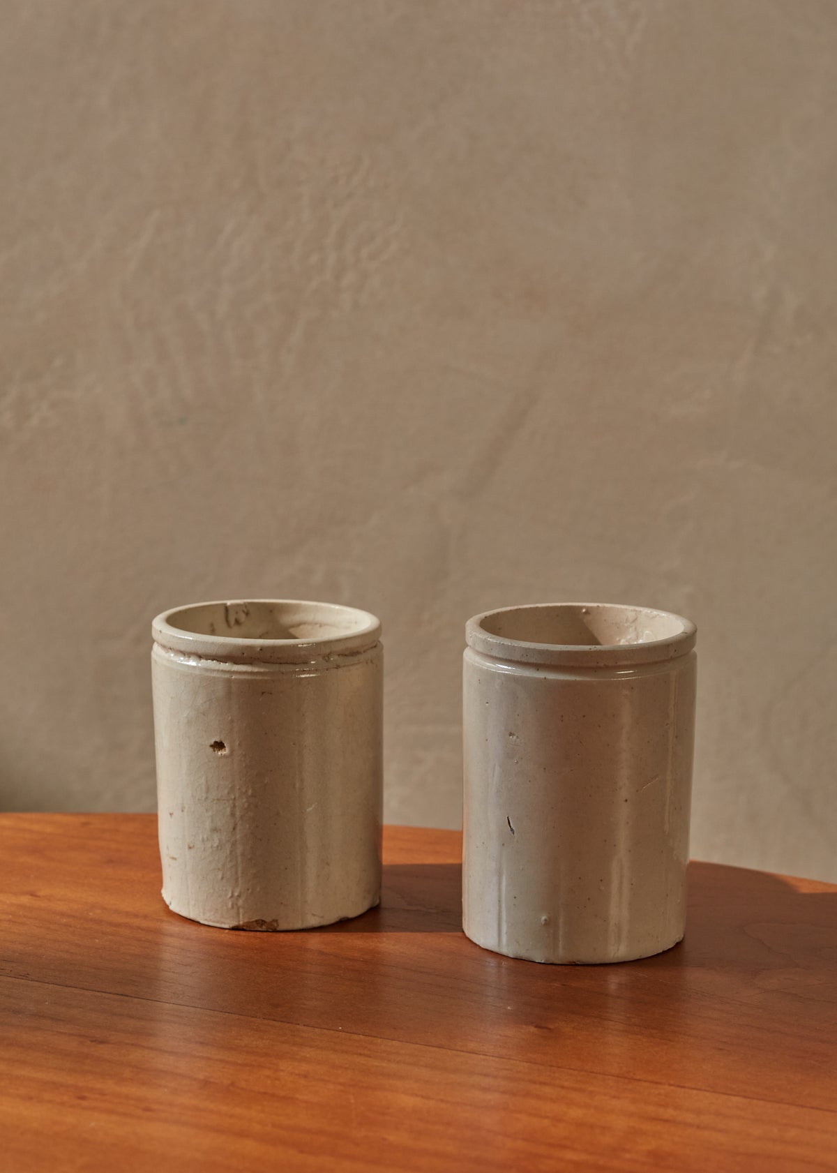 Selection of Victorian Stoneware Pots