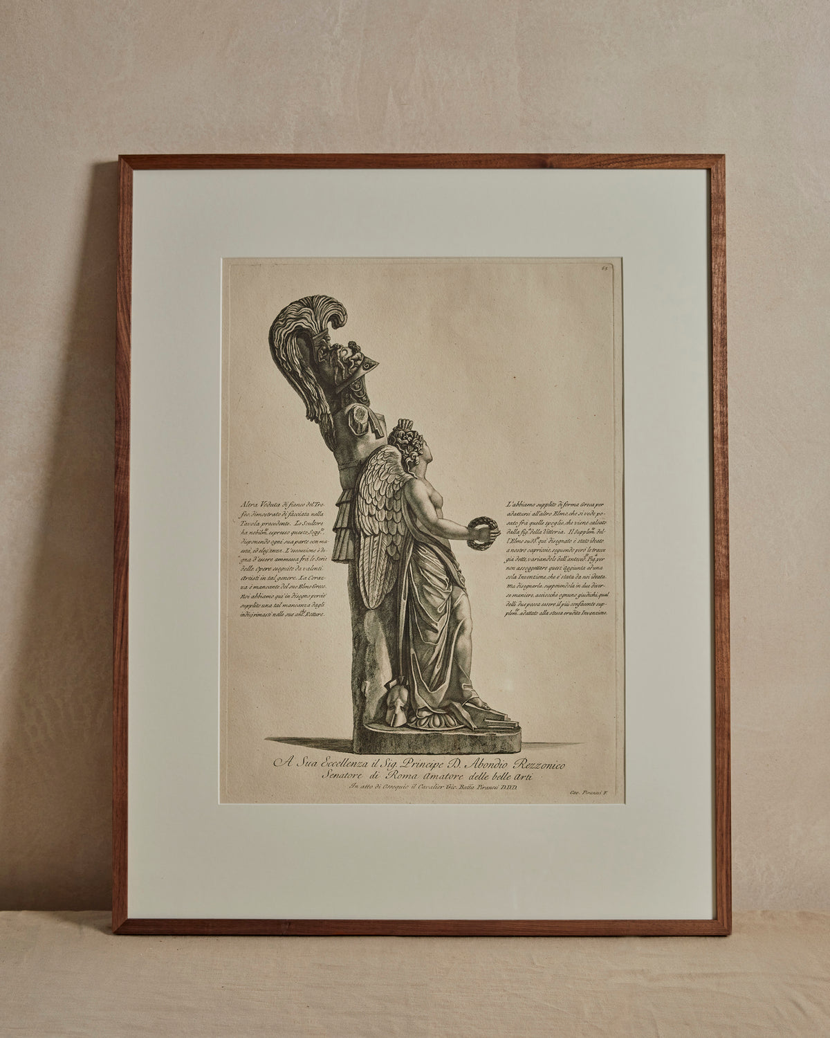 Five Framed Etchings by Giovanni Piranesi