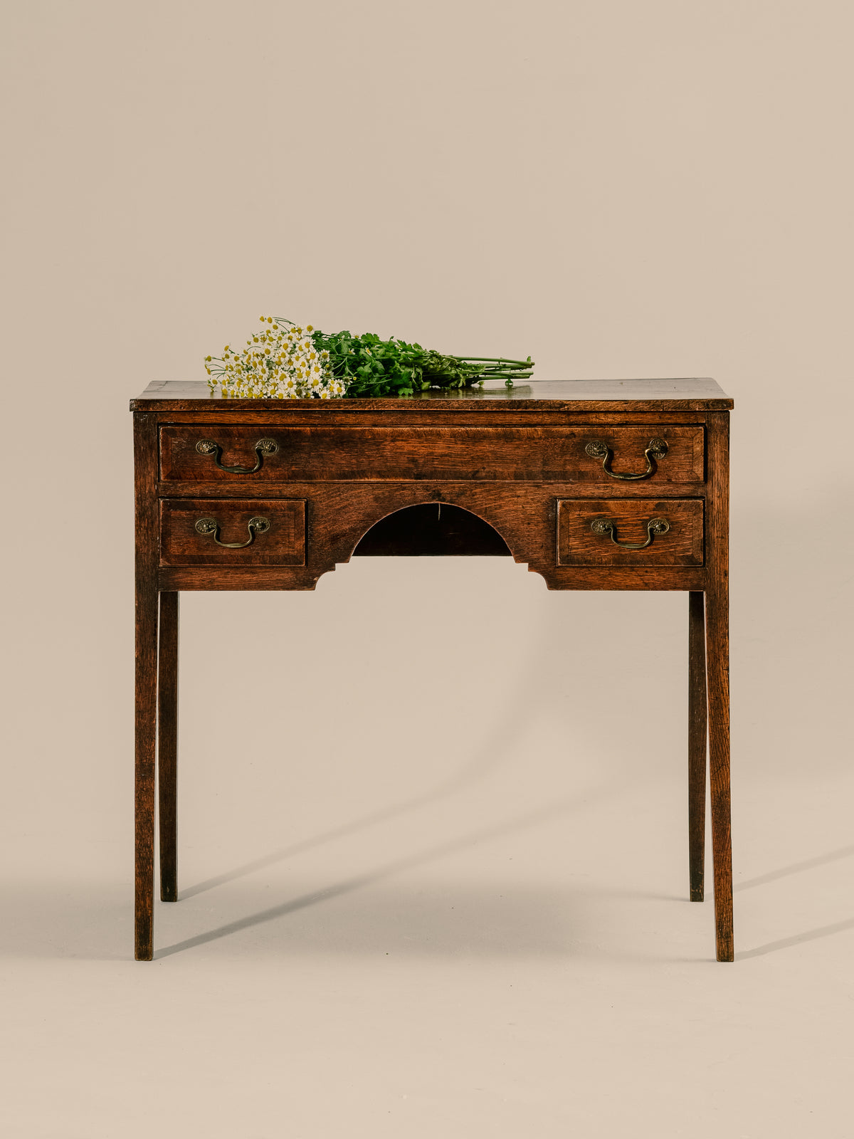 A Small 18th Century Kneehole Desk