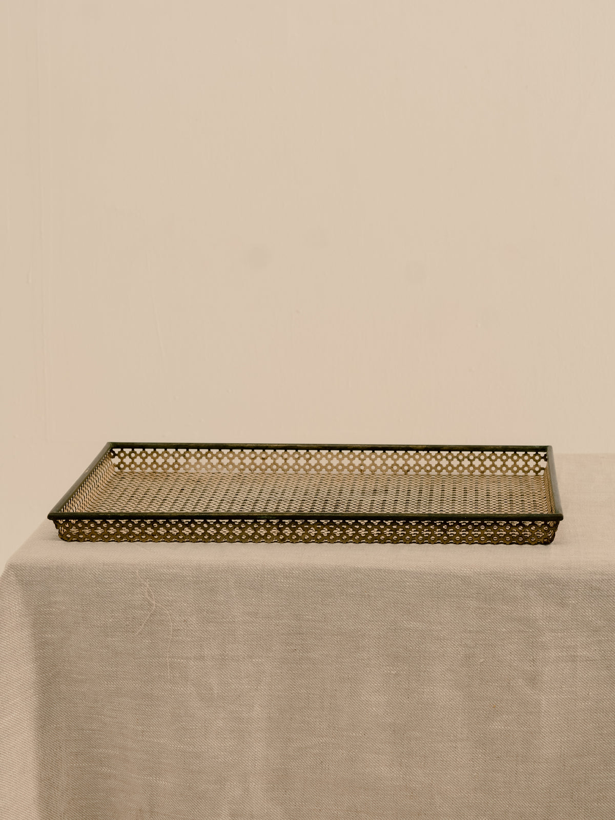 Brass Tray by Mathieu Matégot