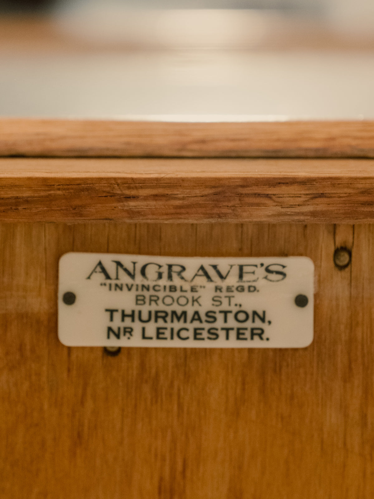 Mid-Century Bamboo Fronted Sideboard by Angraves