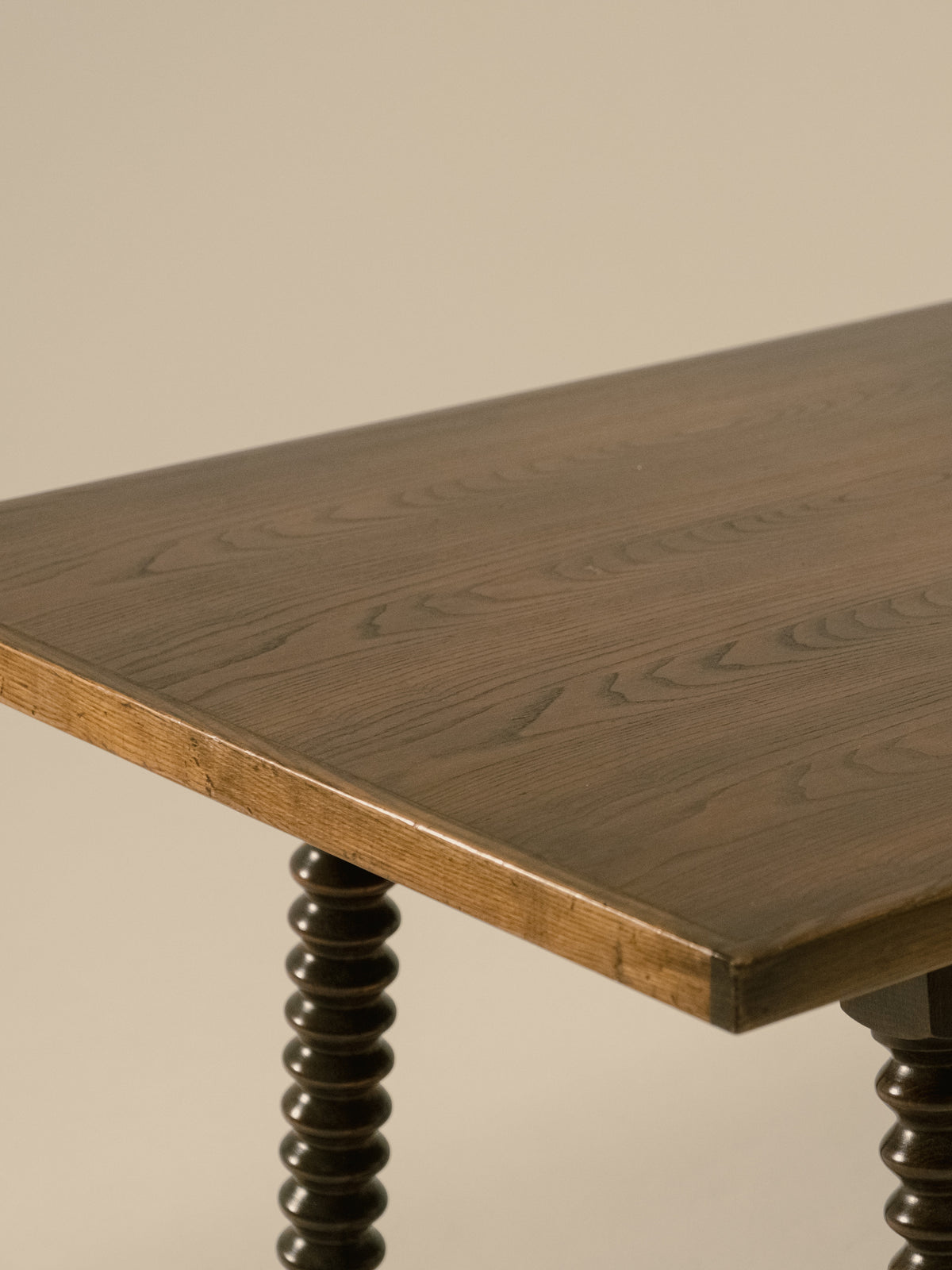 1950's French Oak Dining Table