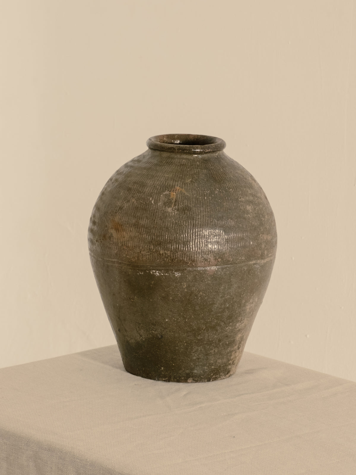 19th Century Chinese Rice Wine Vase