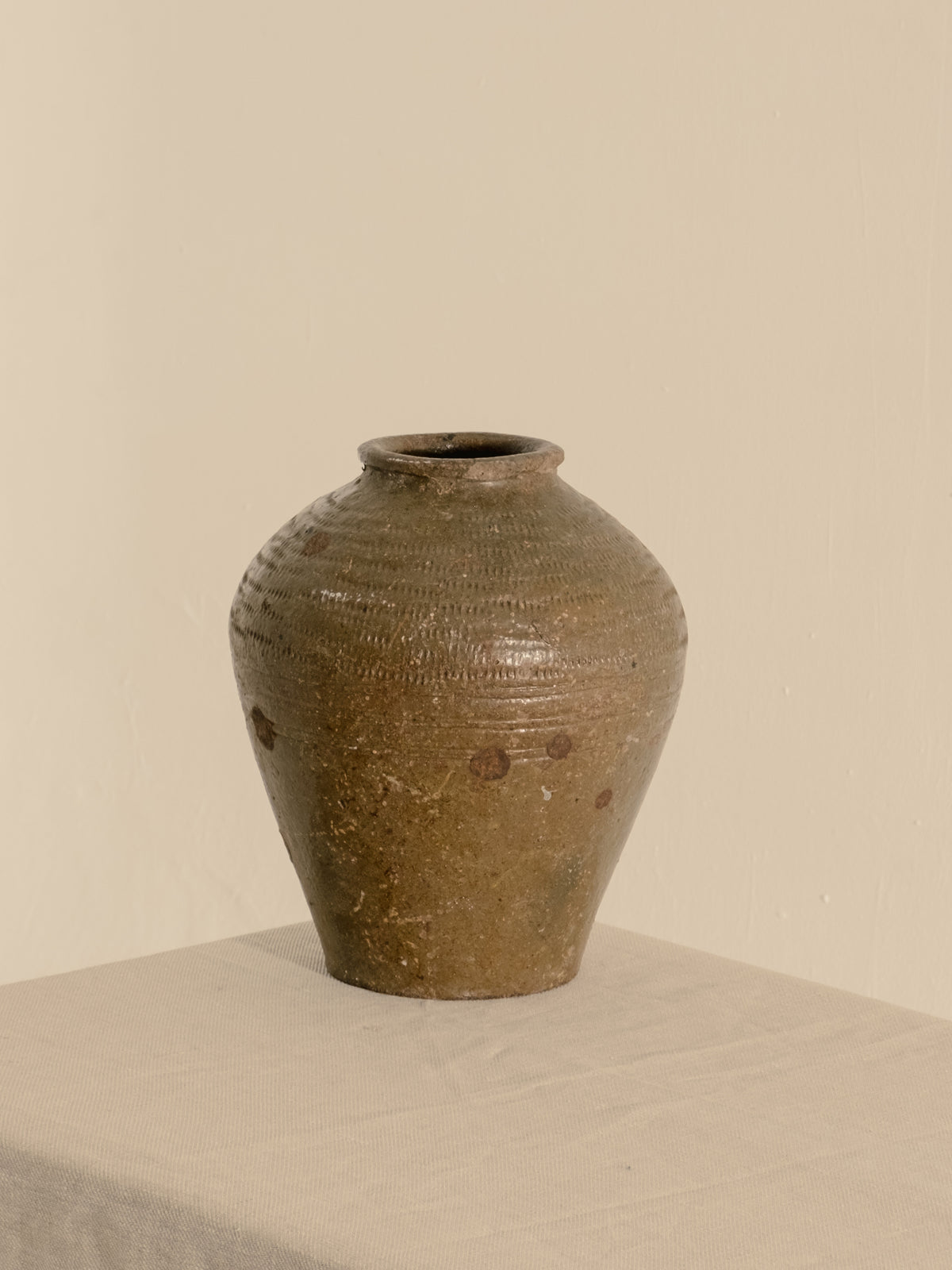 19th Century Chinese Rice Wine Vase