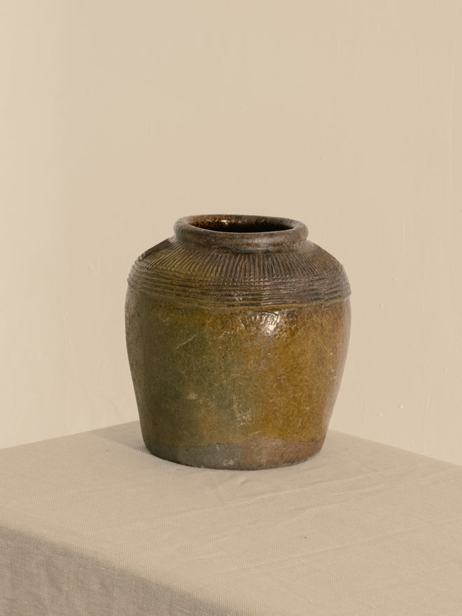 19th Century Chinese Rice Wine Vase