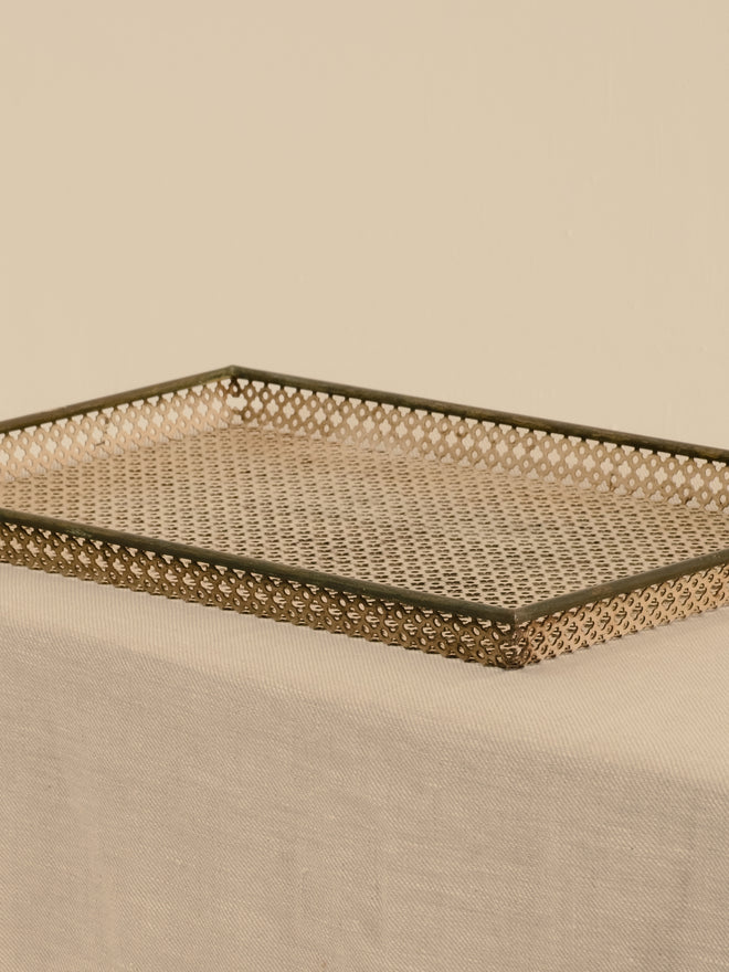 Brass Tray by Mathieu Matégot