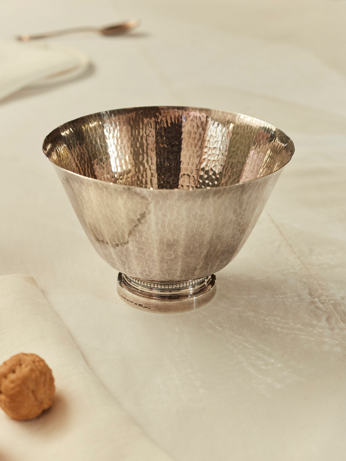 Eric Löfman Hand Hammered Sterling Silver Bowl