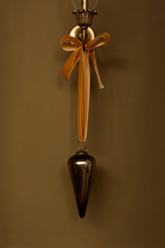 Decorative Victorian Mercury Glass Bauble