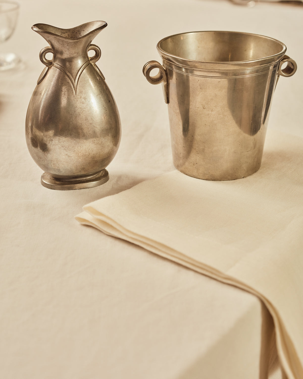 Pewter Ice Bucket by Just Andersen
