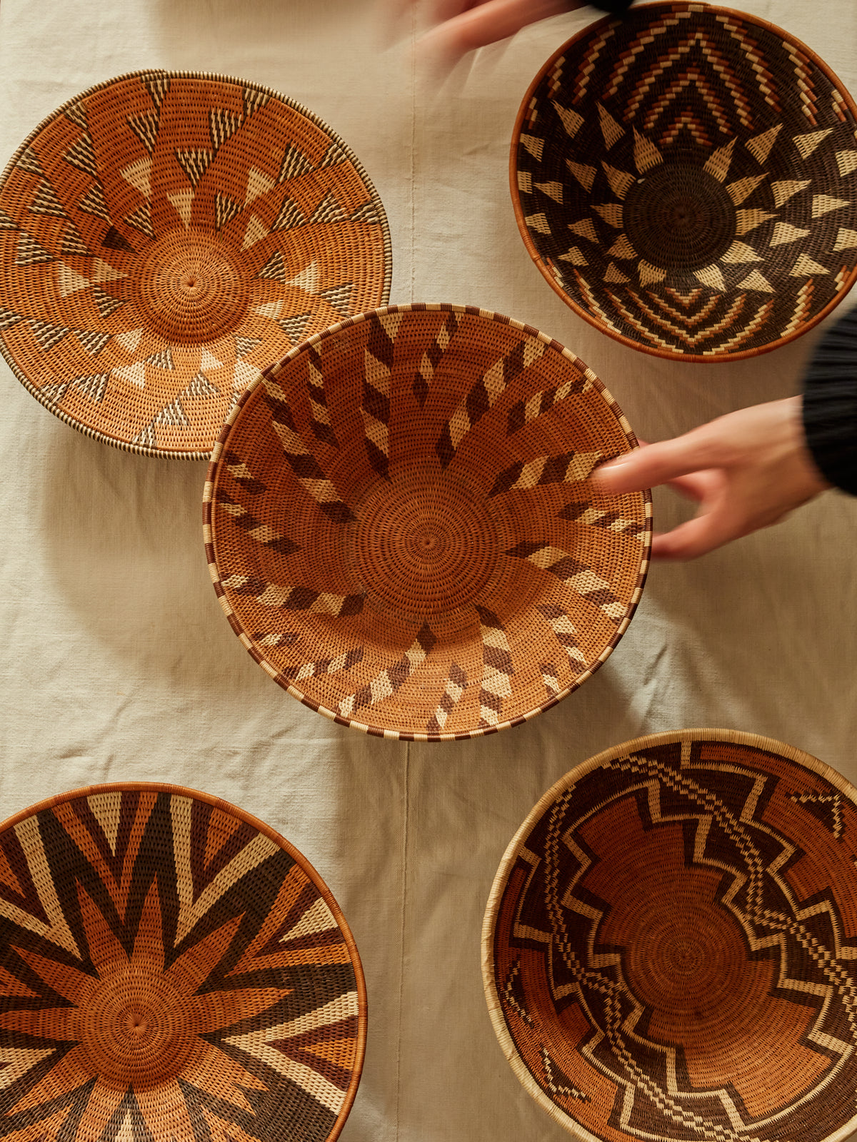 A Collection of Kenyan Baskets