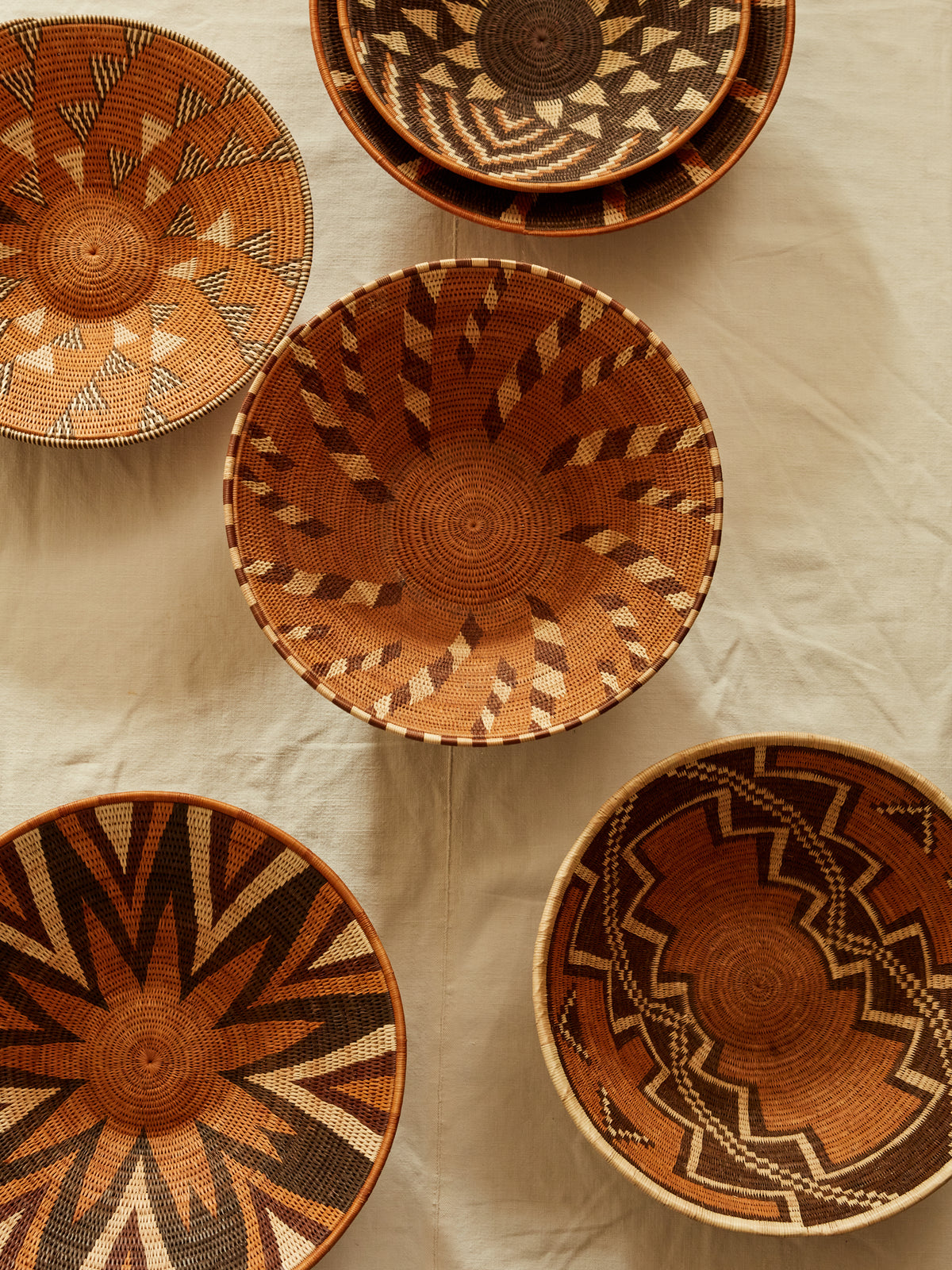 A Collection of Kenyan Baskets