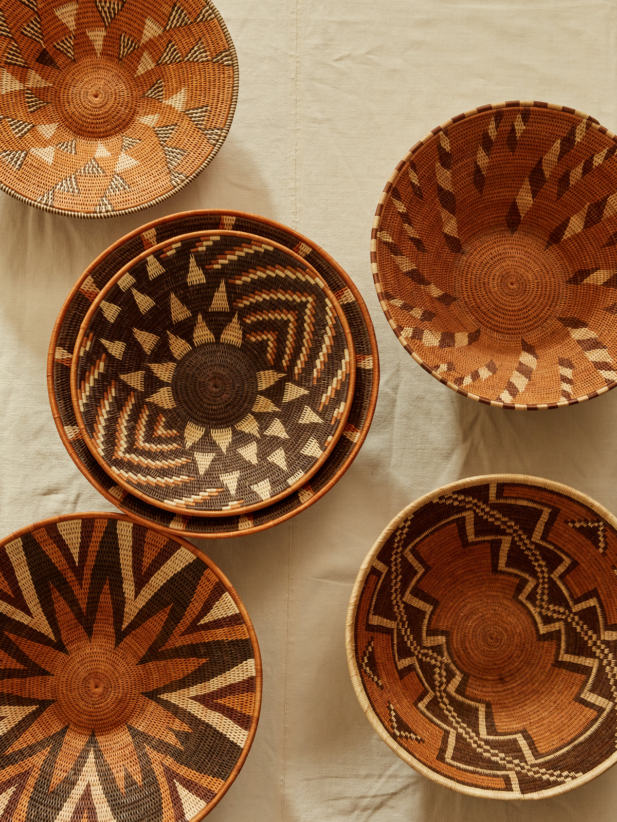 A Collection of Kenyan Baskets