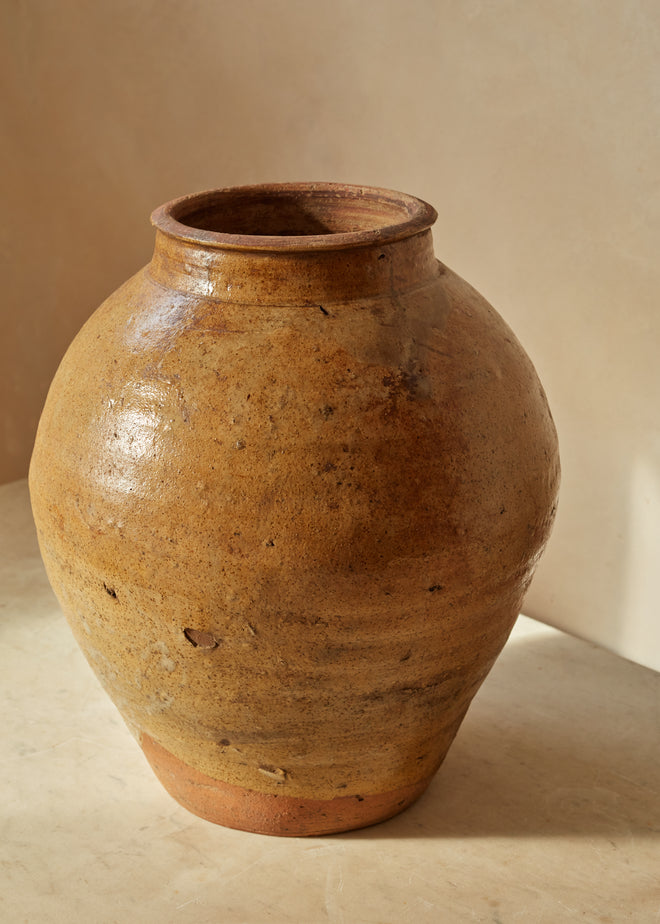 Stoneware Vase from Borneo