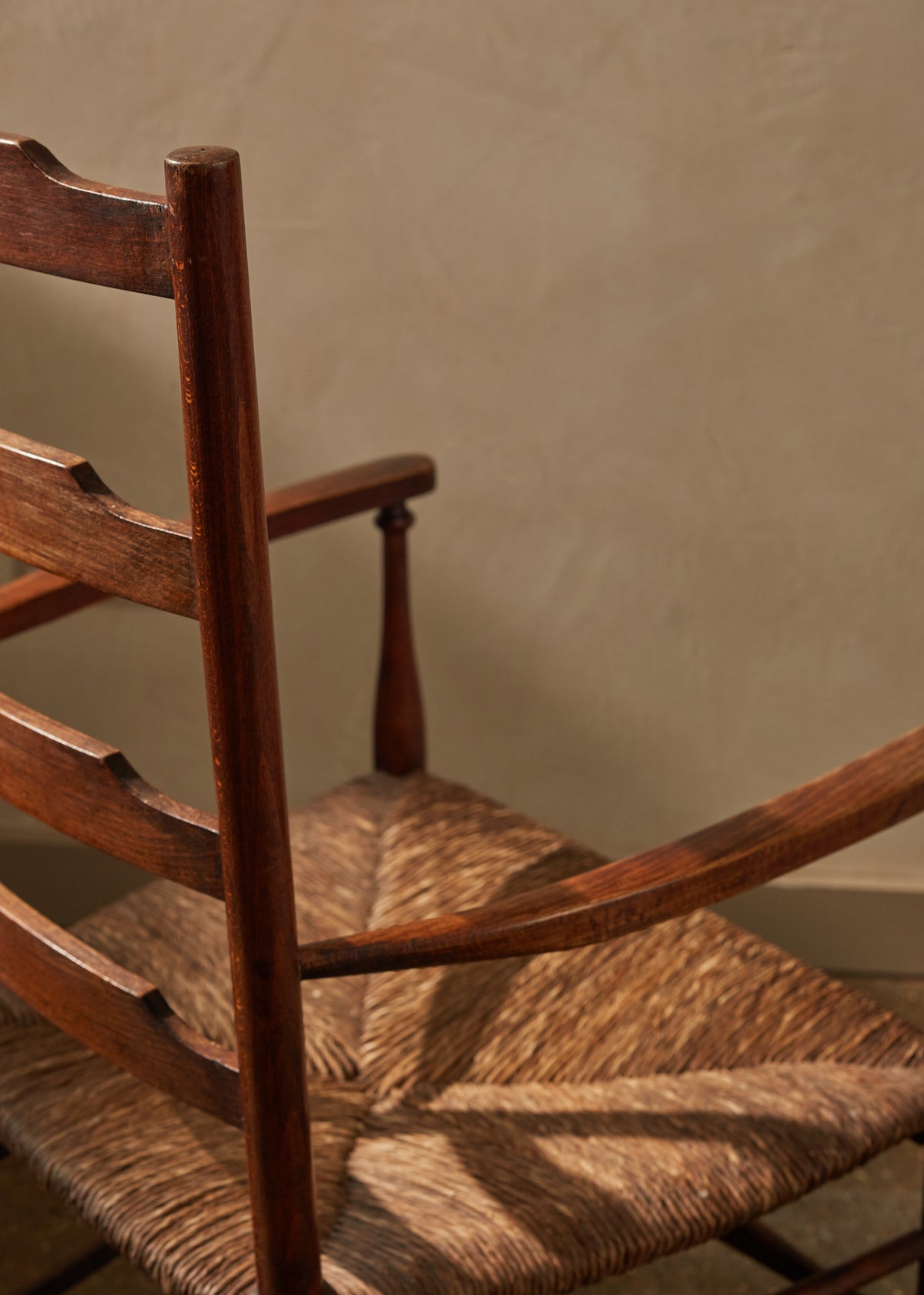 Arts & Crafts Ladder Back Armchair