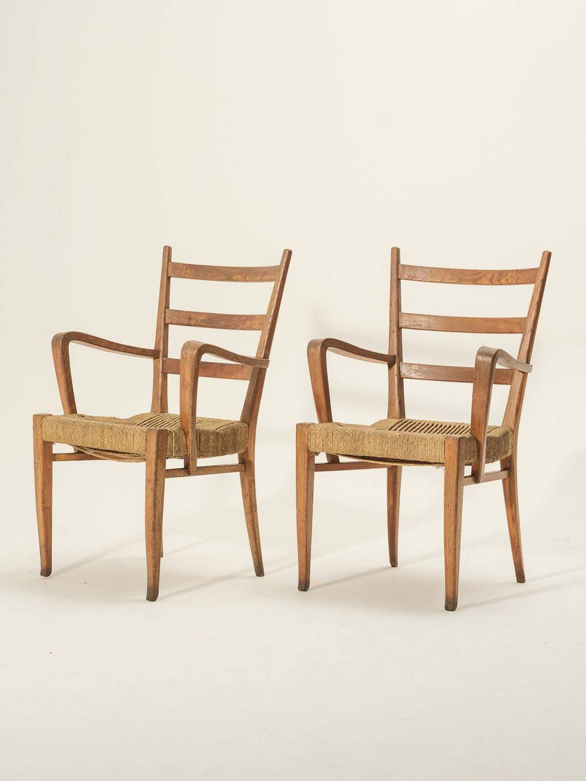Ladderback Chairs by Guglielmo Pecorini