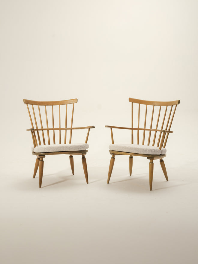 Armchairs by Franz Schuster
