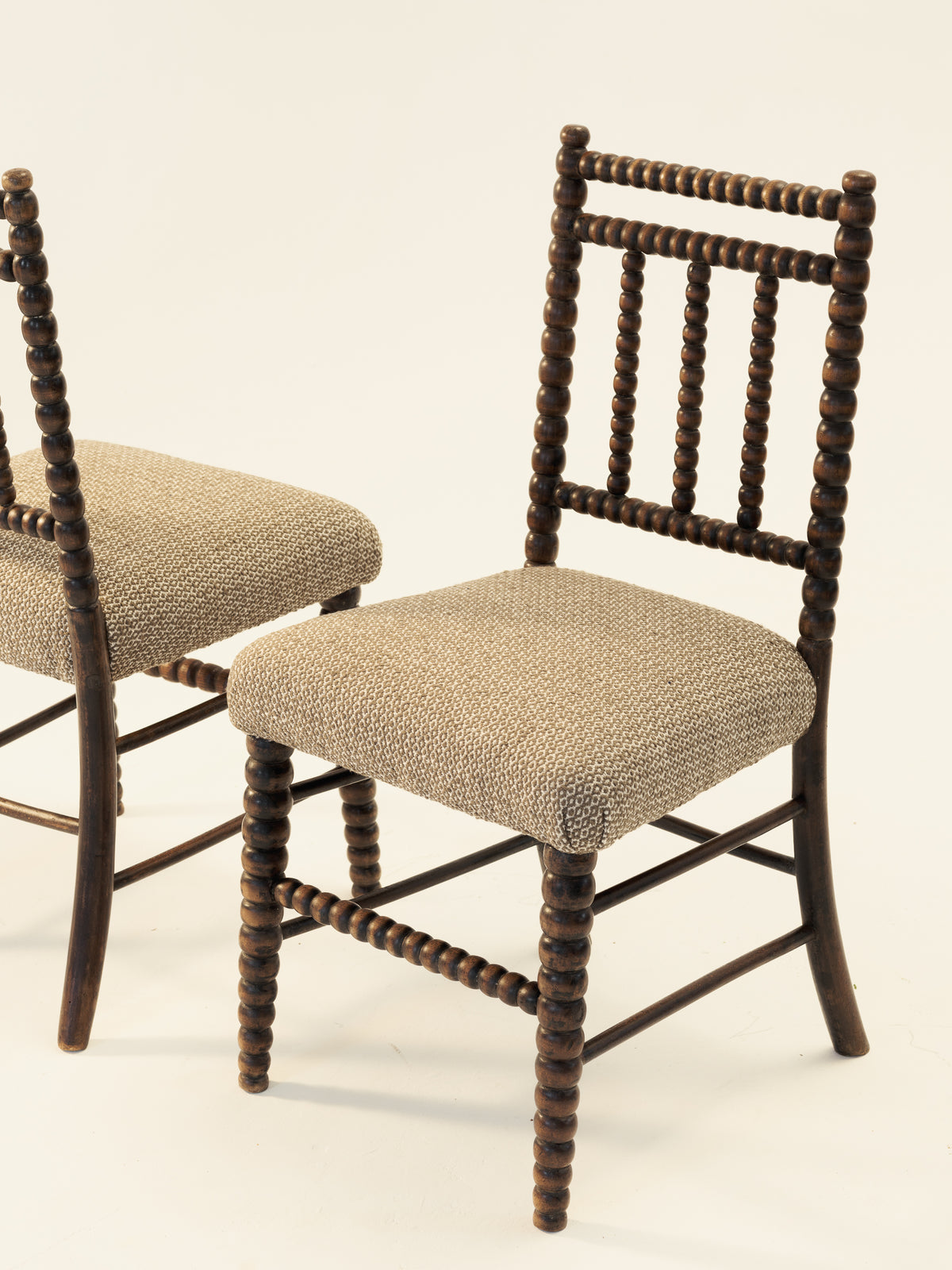 Pair Bobbin Chairs