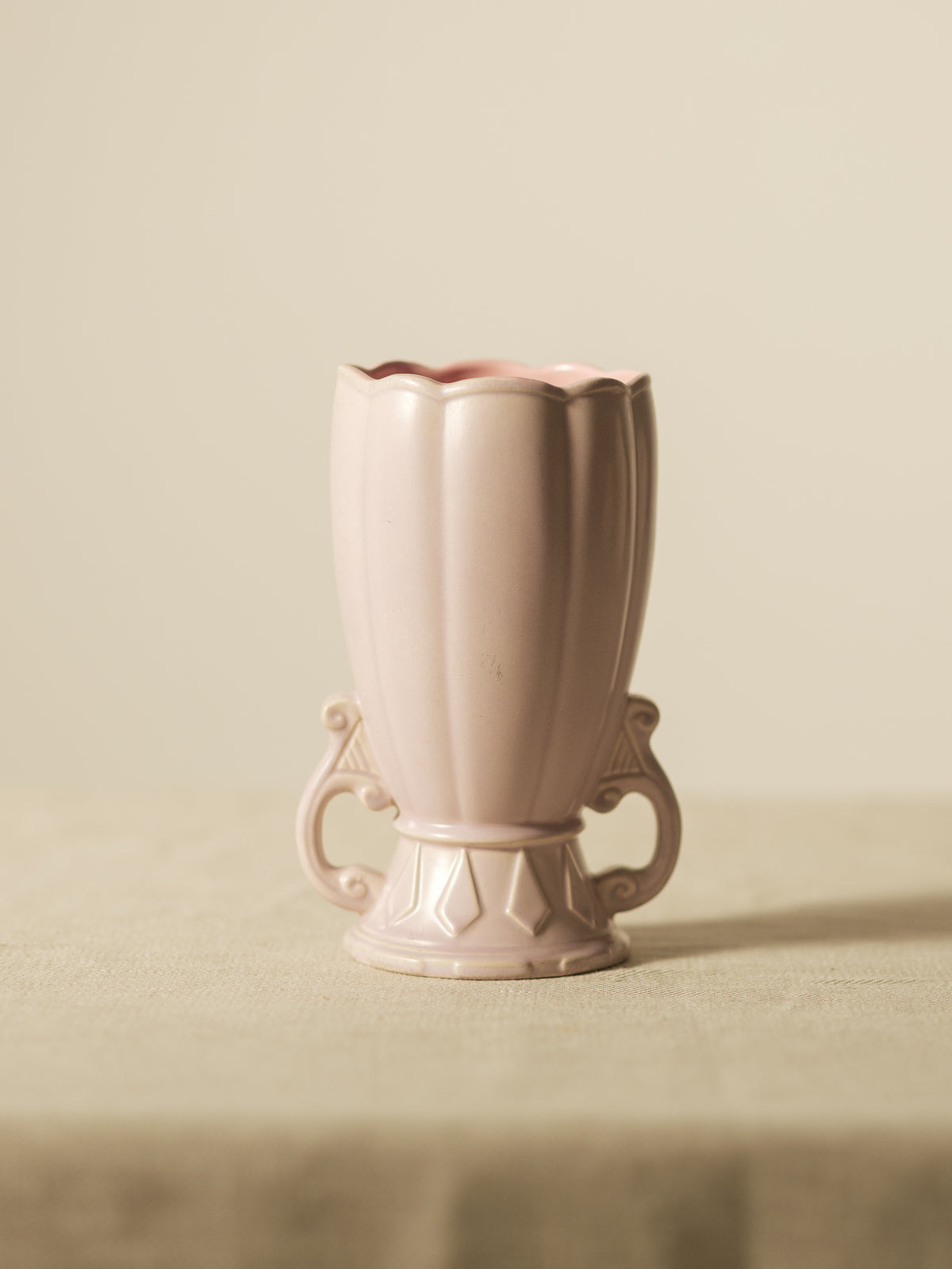 1960's Pink Vase