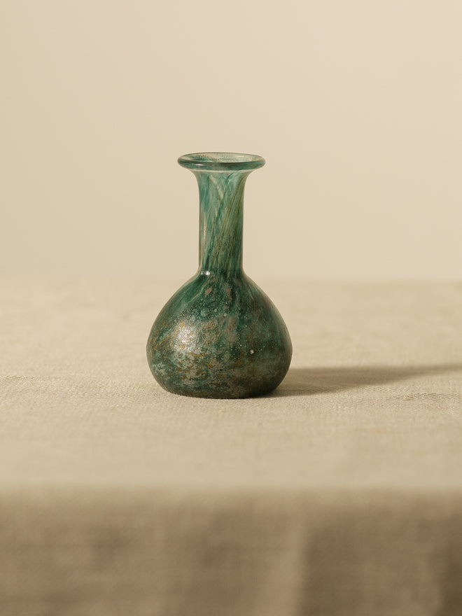 Turquoise Bud Vase by Peter Leyton