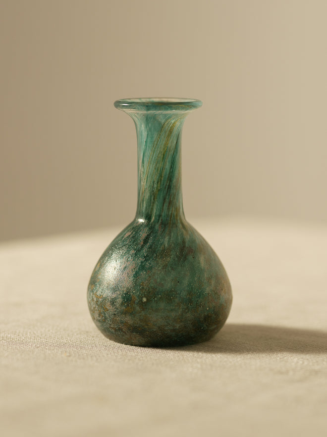 Turquoise Bud Vase by Peter Leyton