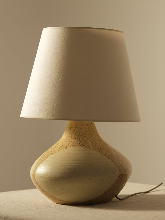 1960's Ceramic Gourd Lamp