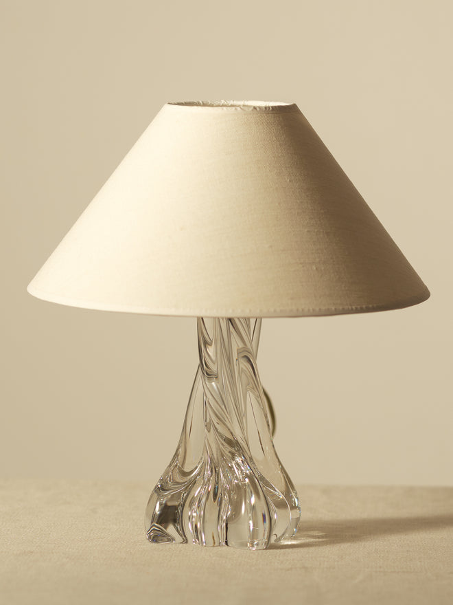Small Glass Table Lamp by Baccarat