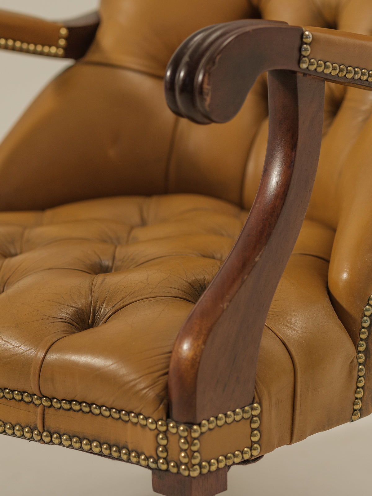 Victorian Leather Club Chair