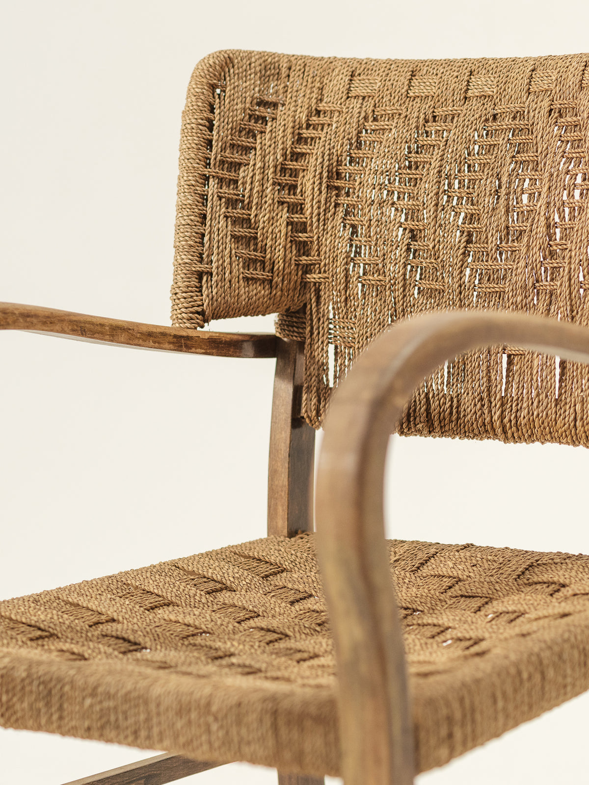 Seagrass Chair by Erich Dieckmann